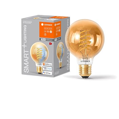 Ledvance SMART+ WIFI LED lamp, goud getint, 8W, E27, dimbaar