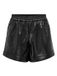 Croco ONLY - ONLDITTE CROCO FAUX LEATHE SHORTS CC OTW - Dames - Bermuda shorts - Zwart - S