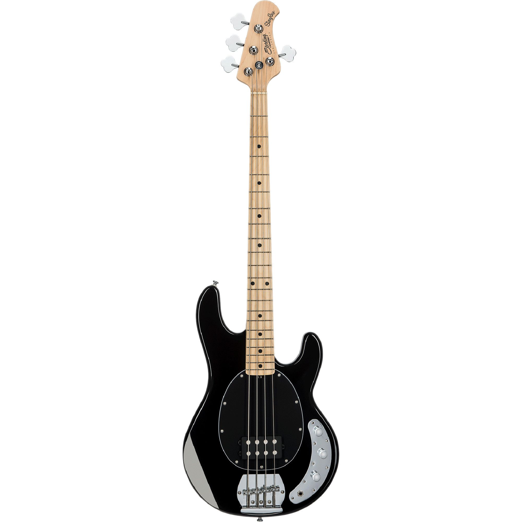 Sterling by Music Man Sting Ray Ray 4 Black Bass Guitar