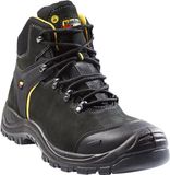 Blåkläder 2318 Werkschoenen Hoog Zwart/Grijs S3 Aluminium Neus Waterdicht Leer Polyamide Mesh Mannen Maat 44