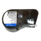 Brady MC-750-595-WT-BK Printeretiketten - Zwart, Wit