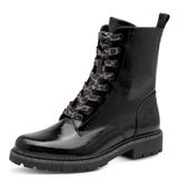 Tamaris dames enkellaarsjes 1-25231-47-018 Lace Boot zwart