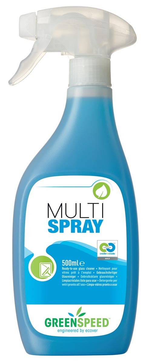 GREENSPEED by ecover Multi Spray citrusgeur flacon van 500 ml