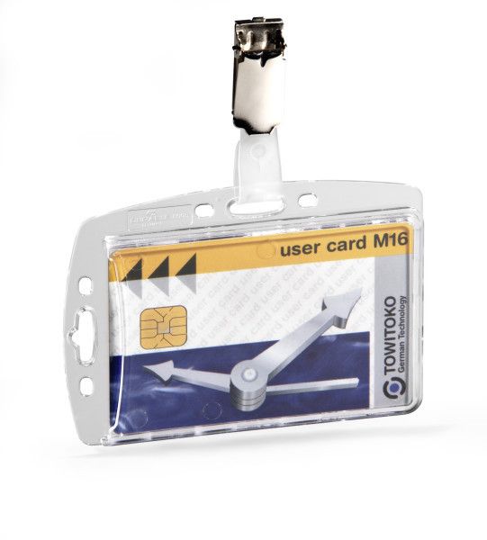 Durable 800519 - Badgehouder - Transparant - 25 stuks