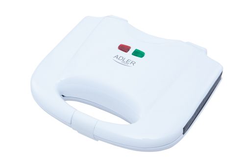 Adler AD 311 - Wafelijzer - 700W - Zwart/Wit