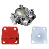 cyclingcolors SOLEX 3800: benzine pomp + rood membraan rubber + DIAPHRAGM PVC WHITE Velocsolex MOPED VINTAGE FIETSMOFA MOKICK MOTORFIETSOLETIMER RETRO OL benzine brandstof pomp