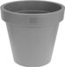 Merkloos Prosperplast Bloempot/plantenpot - D40 x H35 cm - steengrijs - kunststof