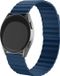 Strap-it Bracelet de montre connectée en silicone - Bleu - Convient pour Honor Magic Watch 2 - 46mm