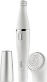 Braun FaceSpa 810 gezichtsepileerder, elektrische epilator voor dames, voor gezichtsepilatie en reiniging, met reinigingsborstel