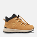 Timberland Sprint Trekker Mid Lace Up Lederstiefel für Kinder, Gelb, Größe 22
