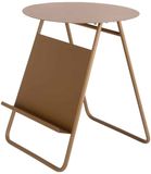 Leitmotiv Bijzettafel Esencia - Mokka - 40x40x48cm - Metaal