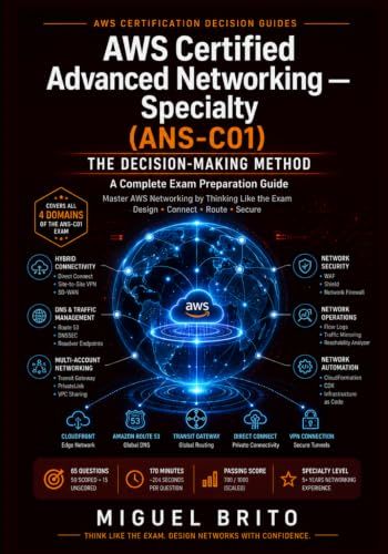 AWS Certified Advanced Networking Specialty (ANS C01): The Decision-Making Method