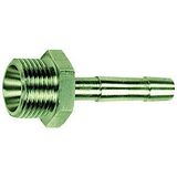RIEGLER Schroefslangaansluiting, G 1/4 a., voor slang LW 6 mm, SW 17, vernikkeld messing