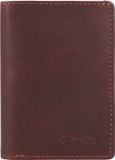 Esquire Oslo Portemonnee RFID Leer 8 cm - Mannen - Staand formaat - donkerbruin
