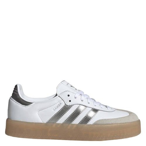 adidas Originals Sambae sneakers wit/zilvergrijs