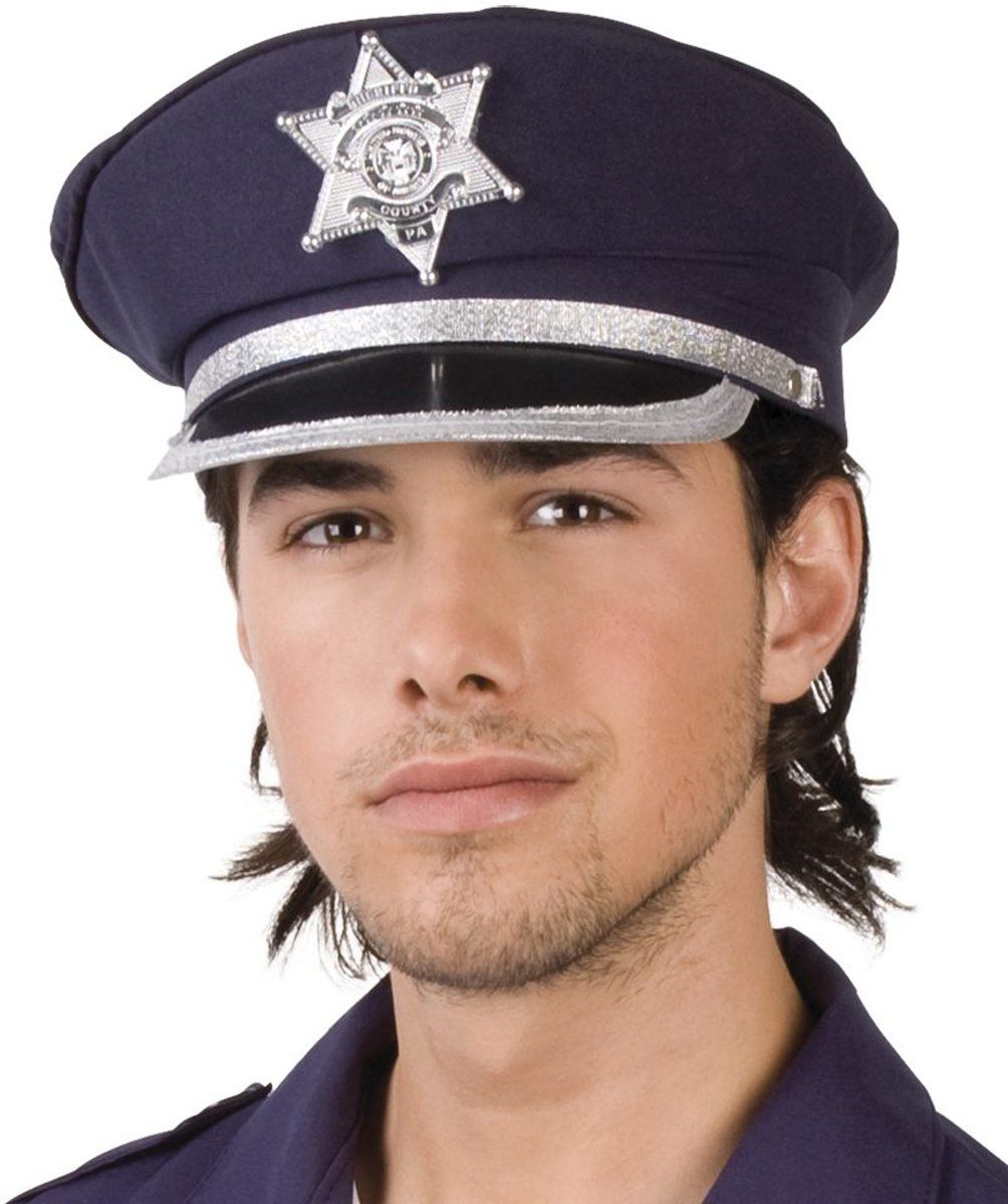 Feestbeest.nl Pet Police officer verstelbaar - 8712026970497