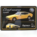 I&S/Les I&S Retro Collecties Metalen Reliëf 30x20 cm Matra Matra Bagheera Officieel gelicentieerd product en/of exclusief design
