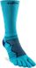 Injinji Ultra Run Crew Coolmax Teensokken Unisex Meerkleurig Gestreept Maat 45-47