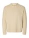 SELECTED Slhalex Ls Knit Relaxed Crew Neck Noos