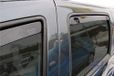 Heko HEKO-13108 Wind Deflectors for Dacia Duster (5-door) from 2010, 4 pieces, transparent
