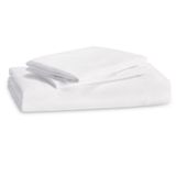 Parure de lit 155 x 220 cm avec couette, housse de couette 155 x 220 cm avec taie d'oreiller 80 x 80 cm, en microfibre, pour lit double, avec fermeture éclair, 90 % polyester, coloris blanc