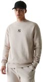New Era Mlb Le Midi Bb New York Yankees Sweatshirt Beige L Man