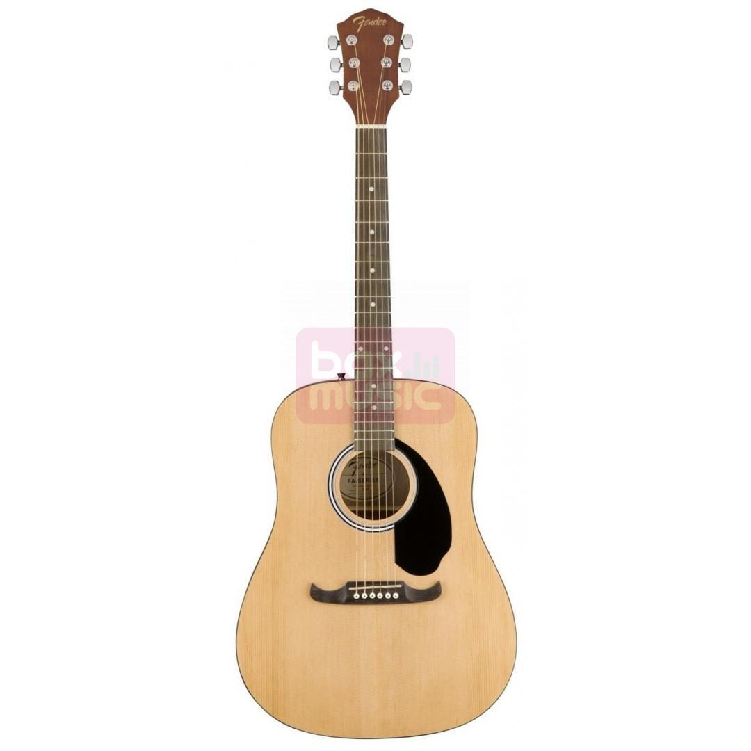 Fender FA-125 Dreadnought Pack Natural westerngitaar set