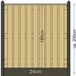 Merkloos Tuindeco Berton paal Schelde antraciet gecoat tussenmodel 277 cm