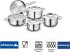 Korkmaz Alfa A1660 Set de 9 casseroles