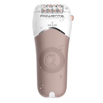 Rowenta EP4930 Epilator - White - 6 Tweezers - Wet & Dry