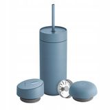 Fellow Industries Inc. Thermosbeker 473 ml - Blauw, 3 Dekseltjes