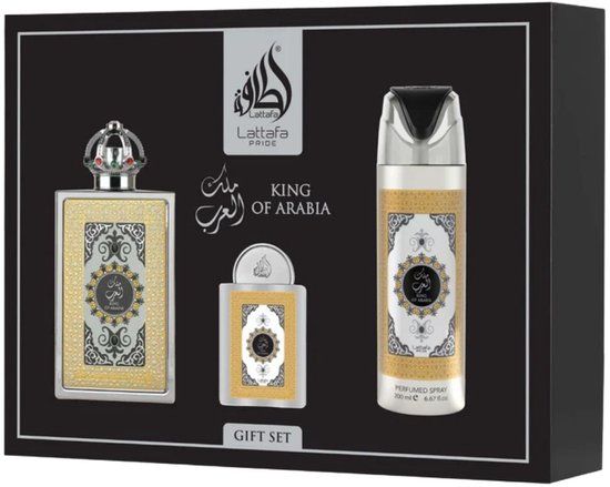 Lattafa Pride King of Arabia Eau de Parfum Giftset