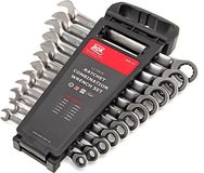 AOK 12 Delige Professionele Ring, Ratelset, Steeksleutelset