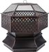Bolt Edge Bol Tuinbarbecue – Vuurkorf – Vuurkuil – Terrasoven – Rookgrill – Voor buiten gebruik – Staal met vlambescherming – 66 cm