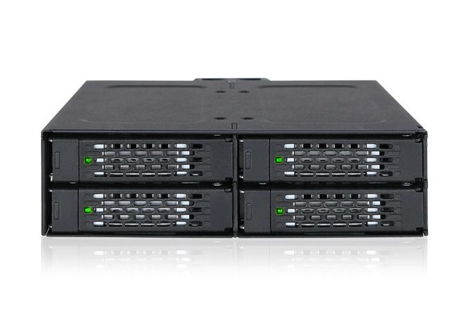 Icy Dock MB607SP-B - Drive bay panelen - Zwart