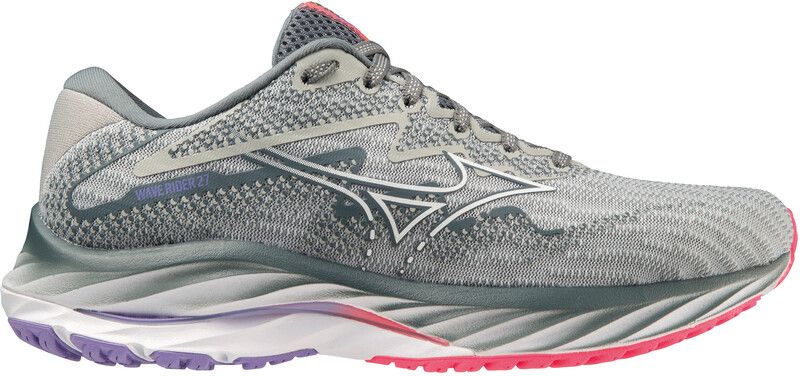 Mizuno Wave Rider 27 Women's Shoes - Grey