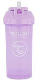 Twistshake Sippy Cup voor Baby's met Rietje - 360ml | Lekvrije Waterflessen voor Baby's | Antilekbeker voor Peuters | BPA-Vrije Rietjesbeker | Tuitbeker Trainen voor Kinderen | Lichtpaars