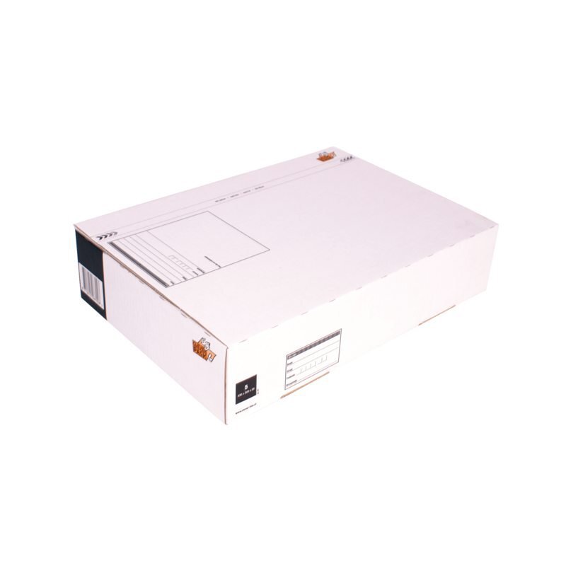 CleverPack Postpakketbox 5 430 x 300 x 90 mm wit 25 stuks