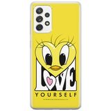 ERT GROUP mobiel telefoonhoesje voor Samsung A52 5G / A52 LTE 4G / A52S 5G origineel en officieel erkend Looney Tunes patroon Tweety 015, hoesje is gemaakt van TPU