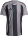 adidas teamwear adidas T-shirt Heren Striped 24 Jersey Grijs-Zwart - Maat L