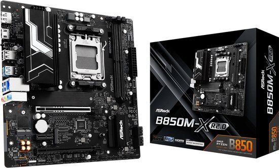 ASRock B850M-X R2.0 Moederbord