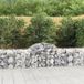 Maison Exclusive - Gabions avec arc haut 13 pcs. 200x50x60/80 cm Fer galvanisé