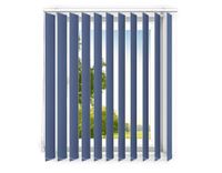 time4blinds - Verticale lamellen - Verduisterende lamellen - 120x150 cm - Blauw