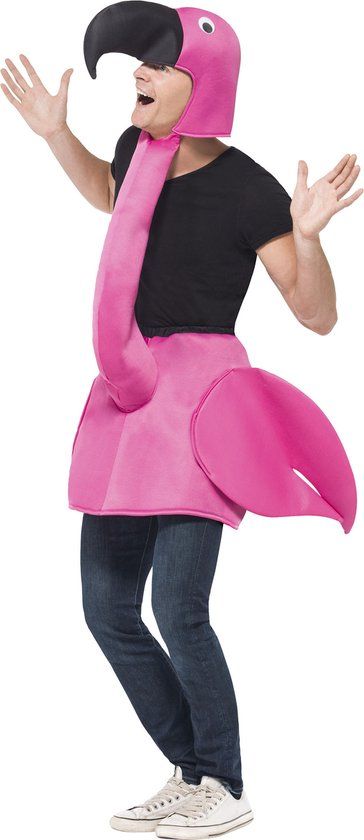 Vegaoo Flamingo kostuum - Carnavalskleding - onesize