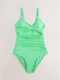 Next Dames Vormgevend en buikcorrigerend badpak - Apple Green