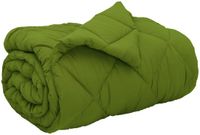 vidaXL Winter Dekbed 140 x 220 cm 450 gsm Microvezel (100% polyester) Groen