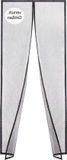 Moustiquaire: Fibre de verre robuste, aimants extra forts. Protection contre les insectes pour porte de balcon ou porte de terrasse. Moustiquaire porte, rideau magnétique, sans perçage (90 x 230)