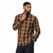 Regatta Lance Overhemd Met Lange Mouwen Geruit Katoen Regular Fit Mannen XL Navy / Umbel