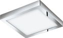 Eglo Fueva-C Smart Plafonniere - Chroom - 21 Watt - RGB - 30x30 cm - IP44