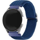 Strap-it Gard Pro Health Smartwatch 2 verstelbaar geweven bandje (blauw)